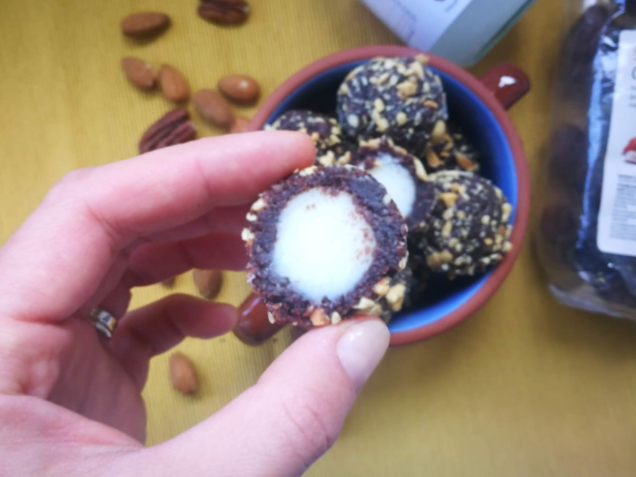 Fotografie din rețeta Bomboane de ciocolată cu umplutură de caramel sărat