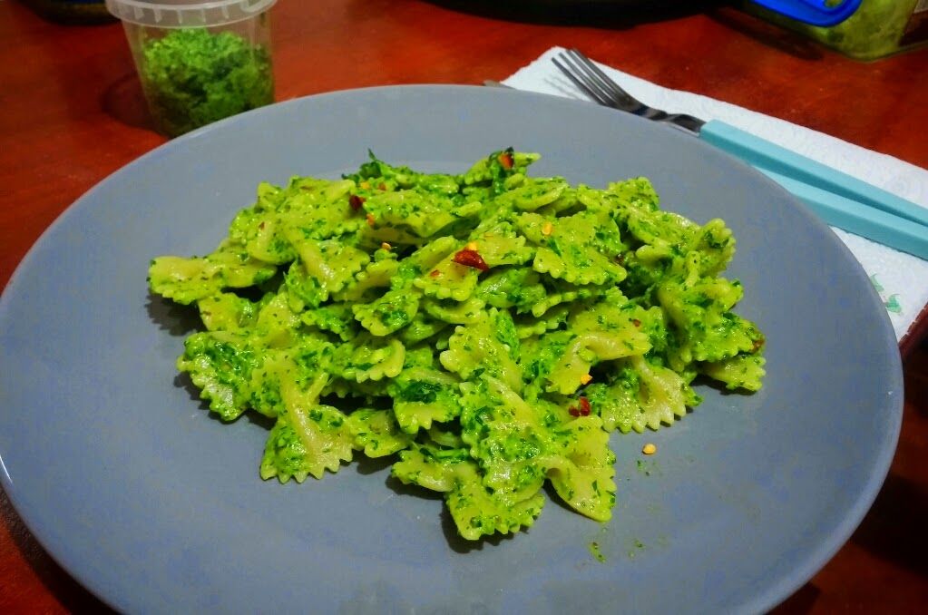 Fotografie din rețeta Farfalle cu pesto de rucola