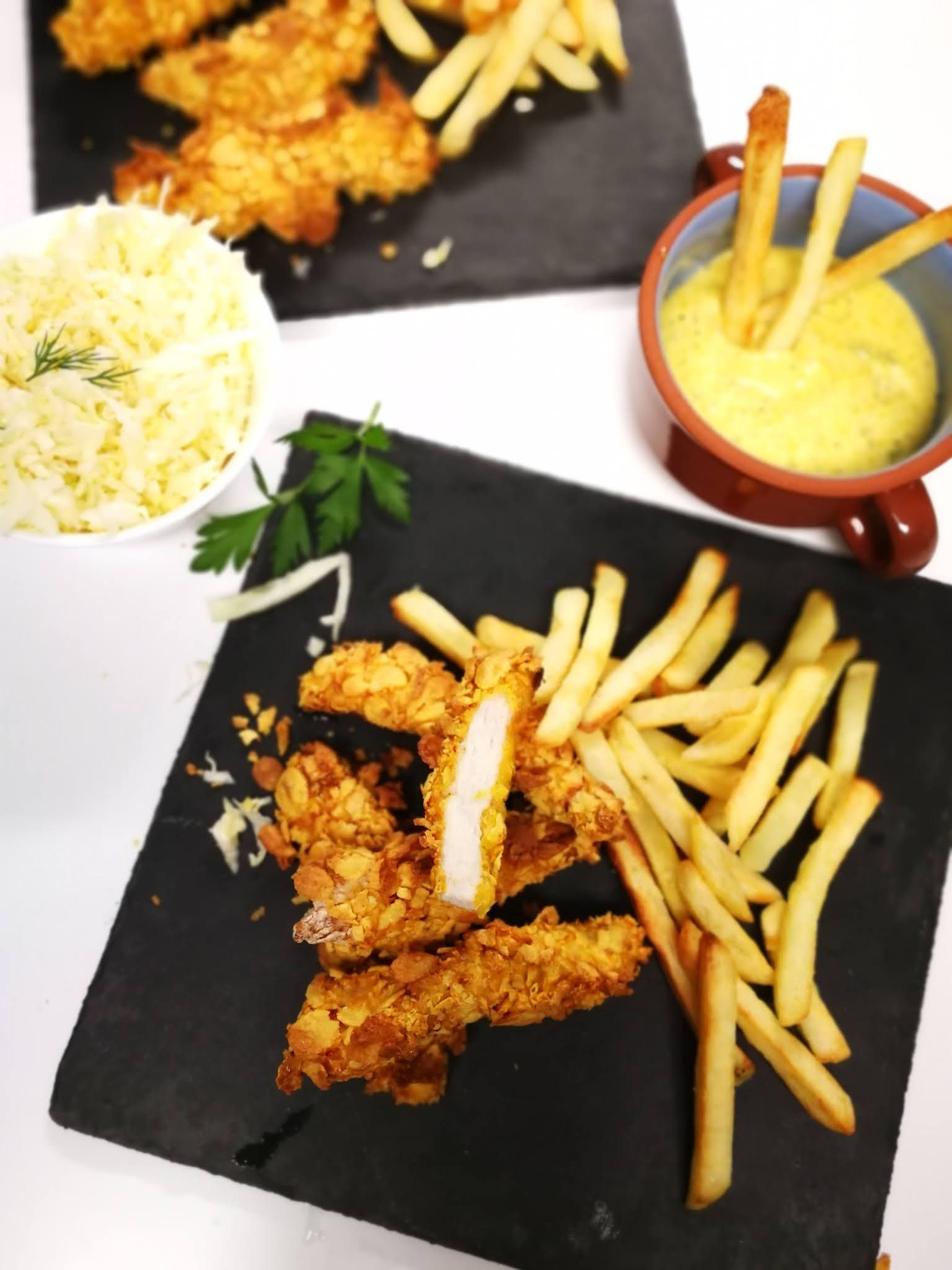 Fotografie din rețeta Crispy Strips la cuptor