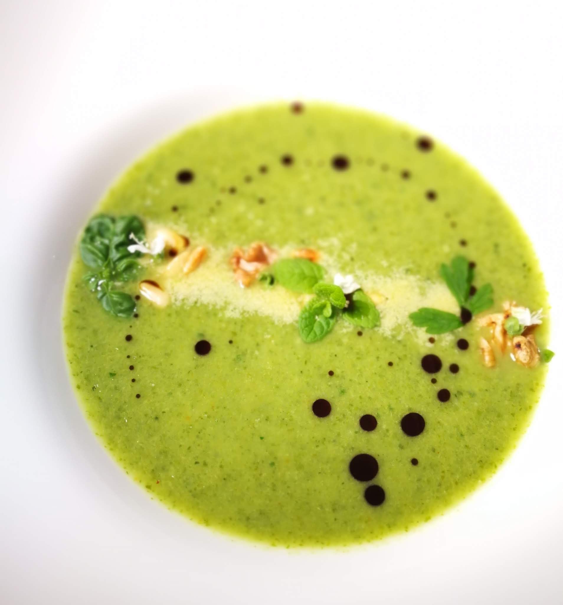 Fotografie din rețeta Supa crema de salată verde