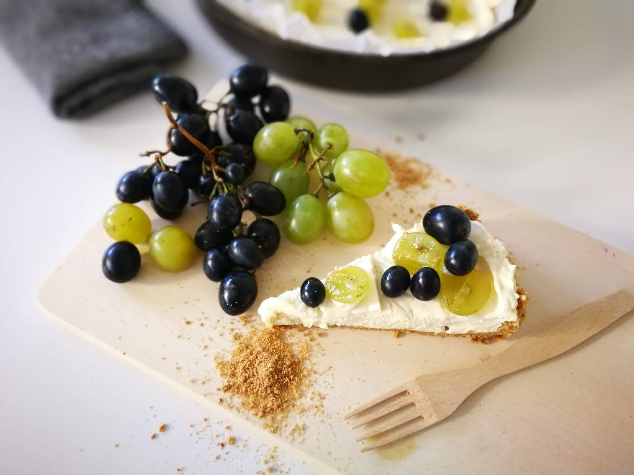 Fotografie din rețeta Cheesecake cu struguri
