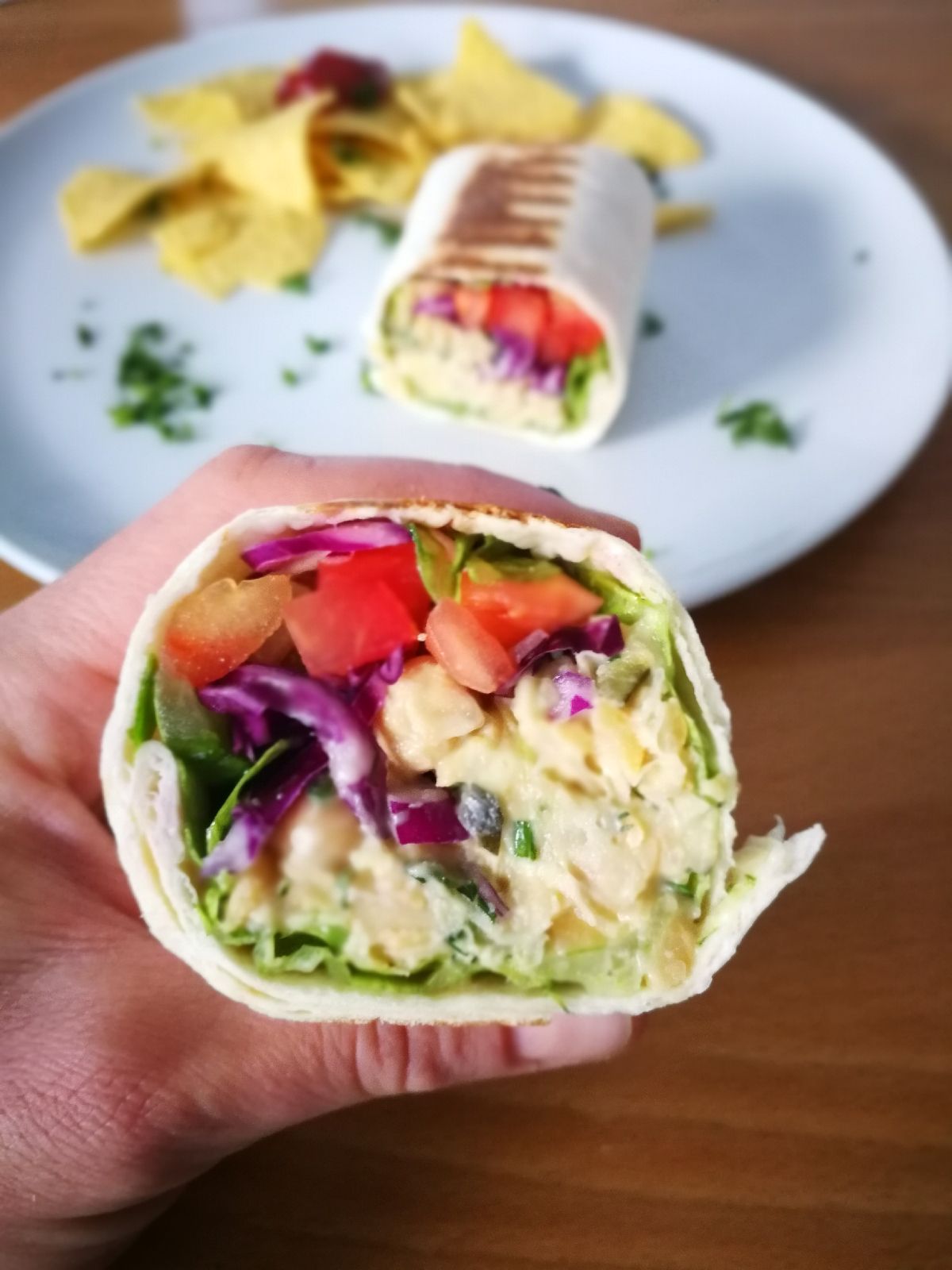 Photo from the recipe Fasting wrap