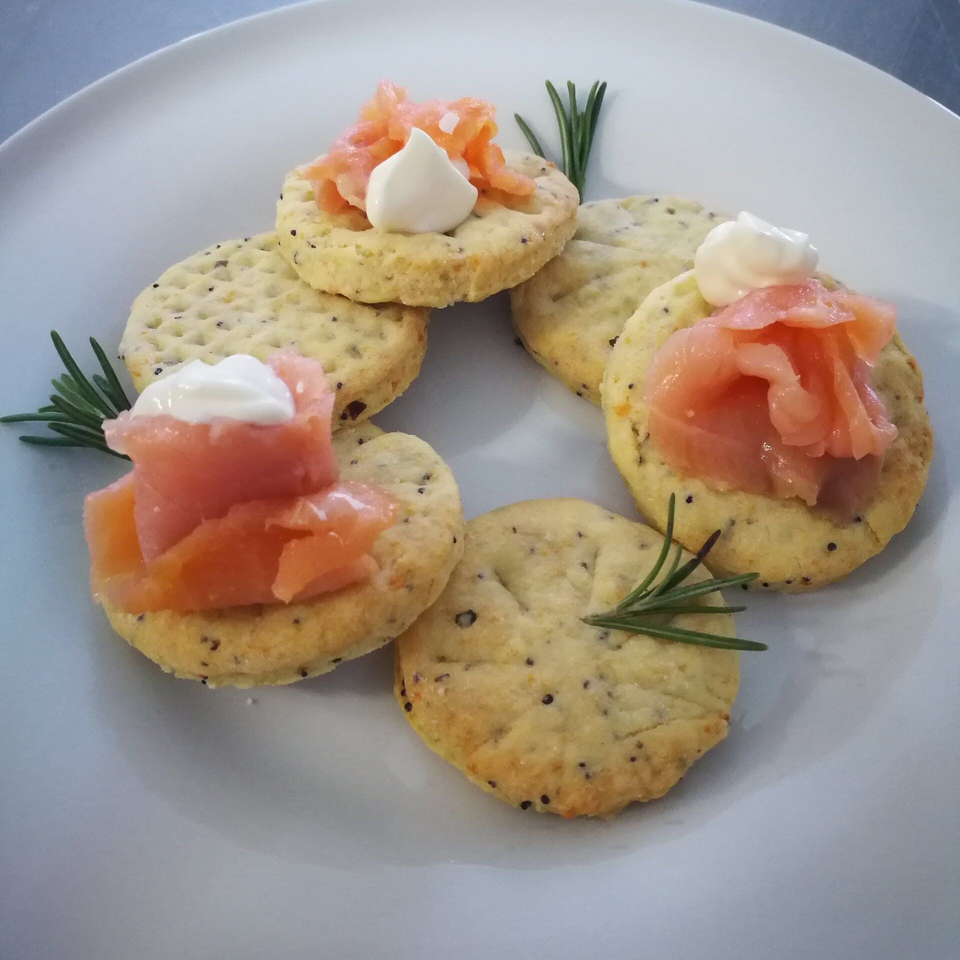 Fotografie din rețeta Biscuiți cu parmezan și mac