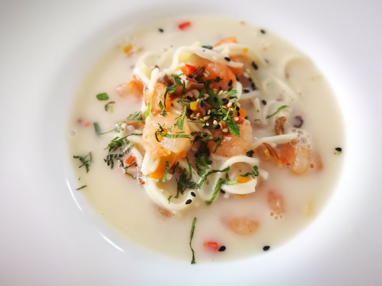 Fotografie din rețeta Tom yum pla - Supă picantă cu creveți
