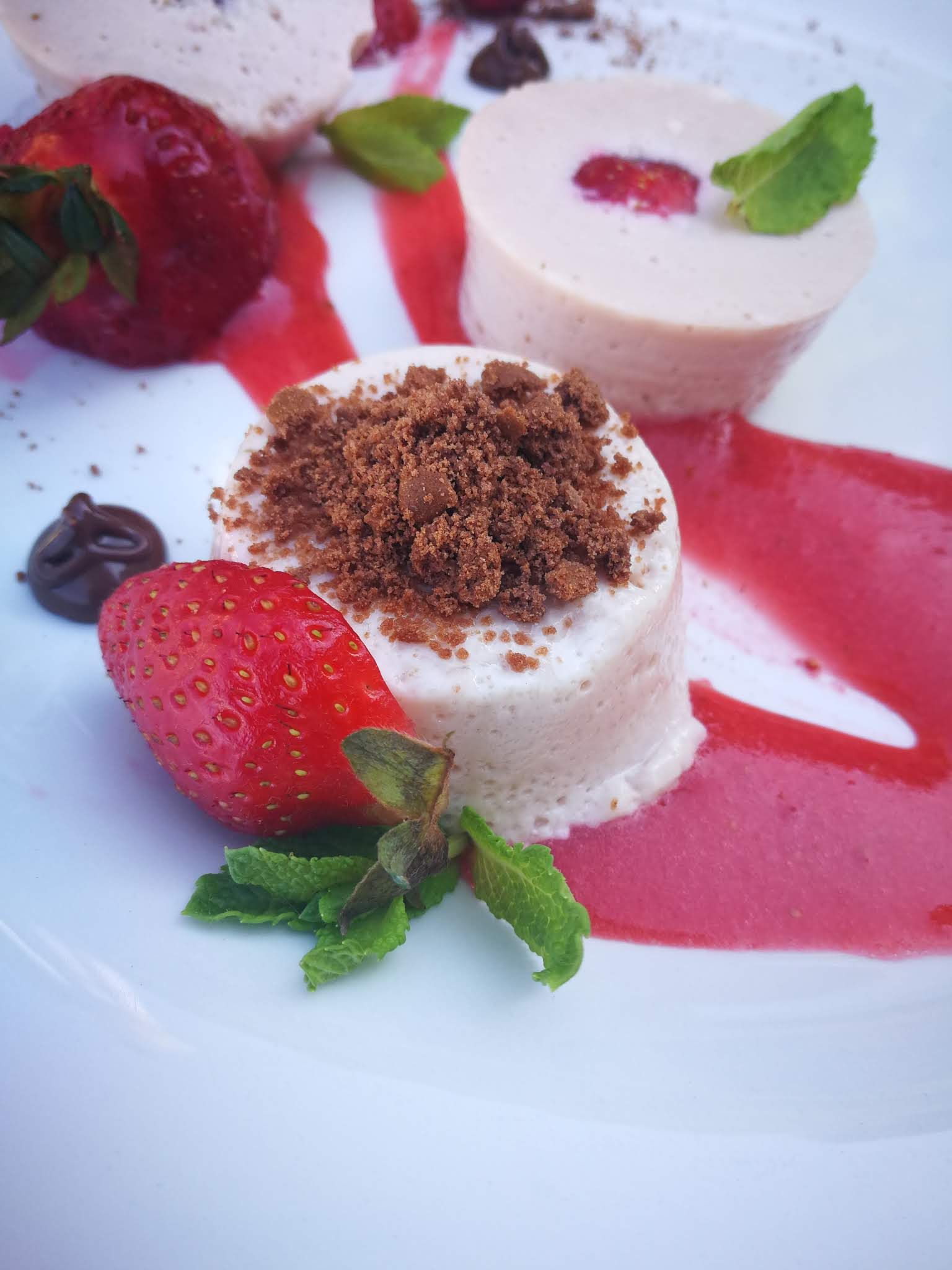 Fotografie din rețeta Panna cotta cu căpșuni