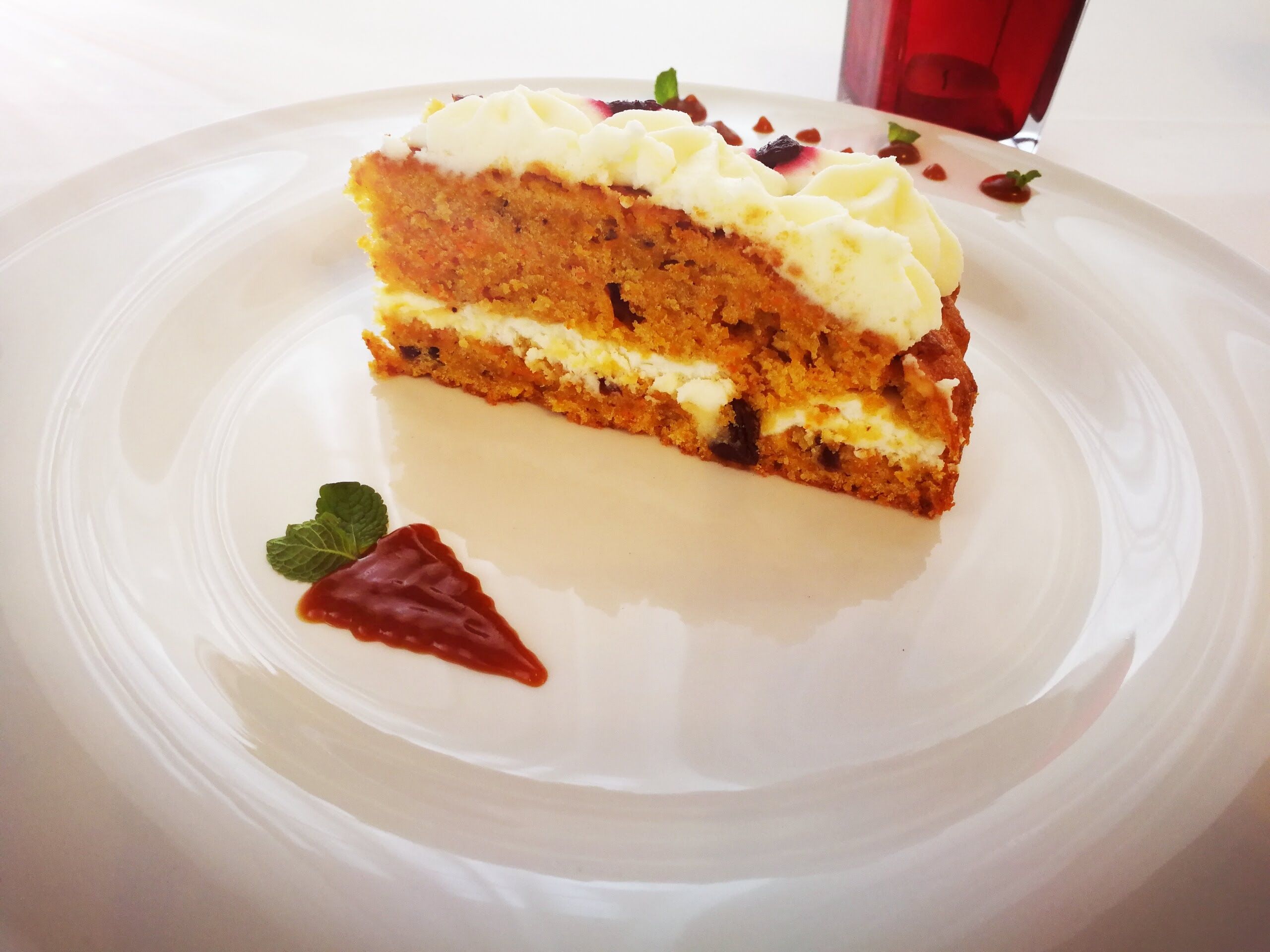 Photo from the recipe Carrot Cake with Walnuts and Raisins