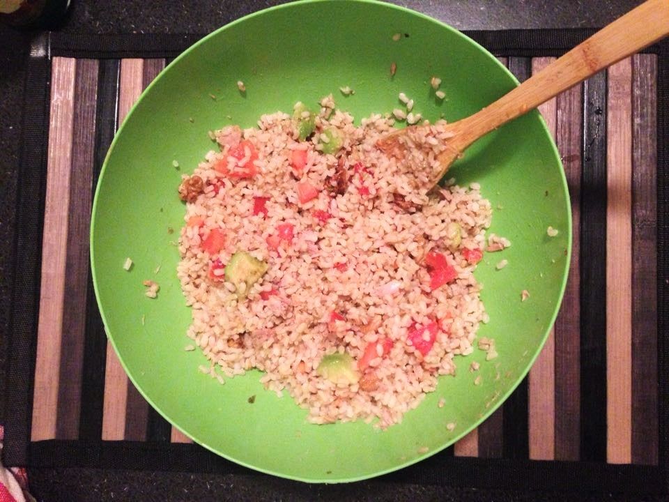 Fotografie din rețeta Salata de orez integral