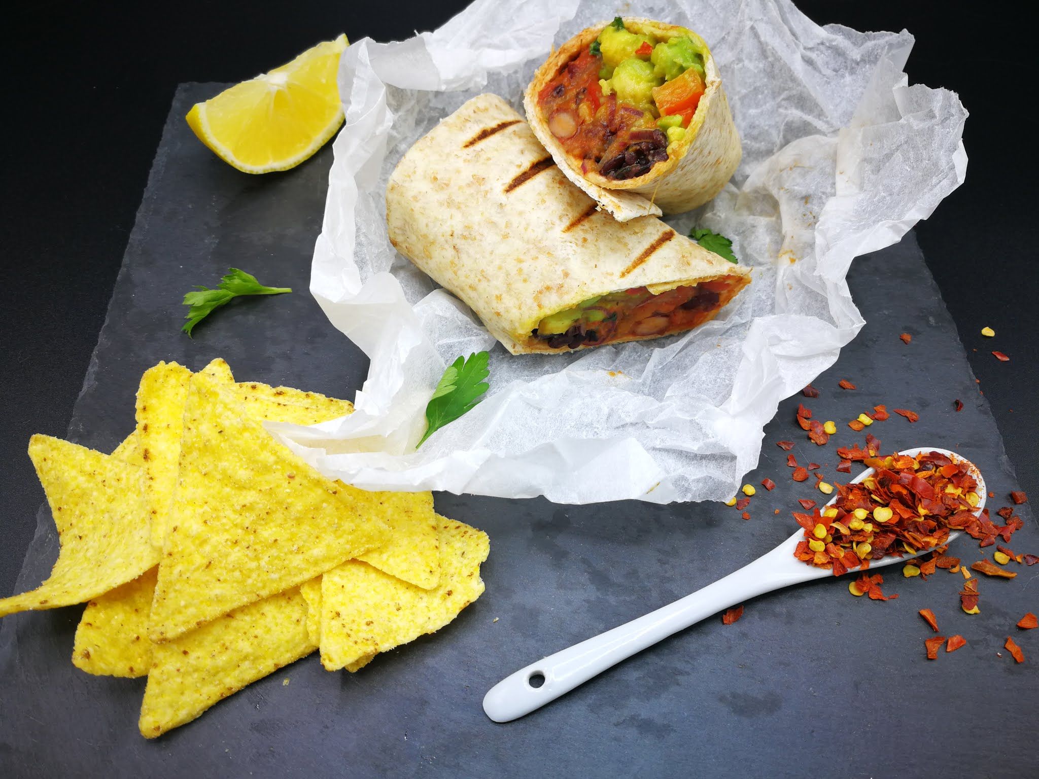 Fotografie din rețeta Mexican burrito  de post