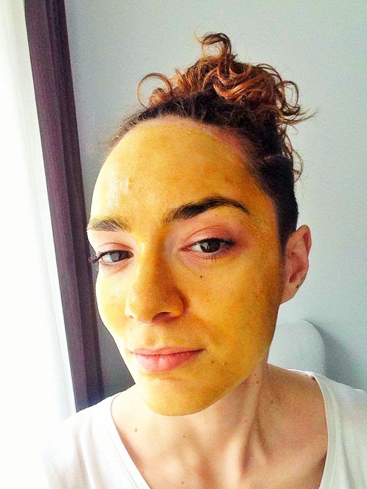 Fotografie din rețeta Masca de fata cu turmeric / Turmeric face mask