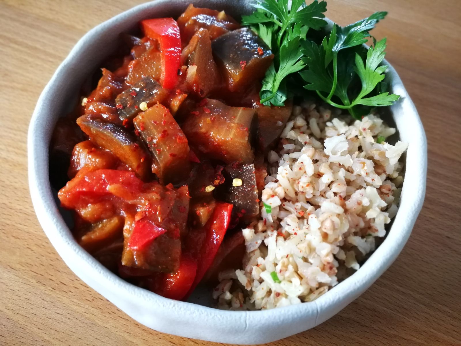 Photo from the recipe Soslu patlıcan - Turkish-style stew