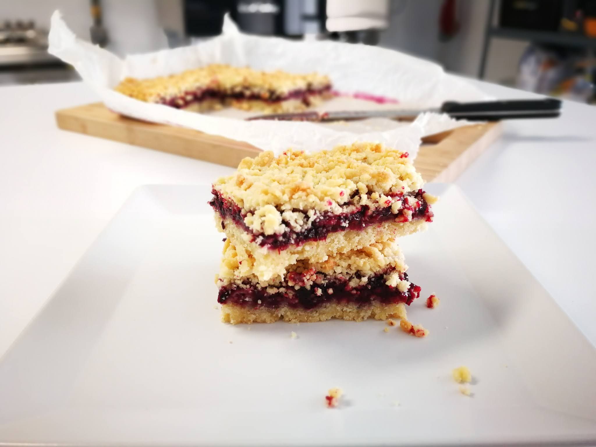 Fotografie din rețeta Tartă fragedă cu dulceață de fructe
