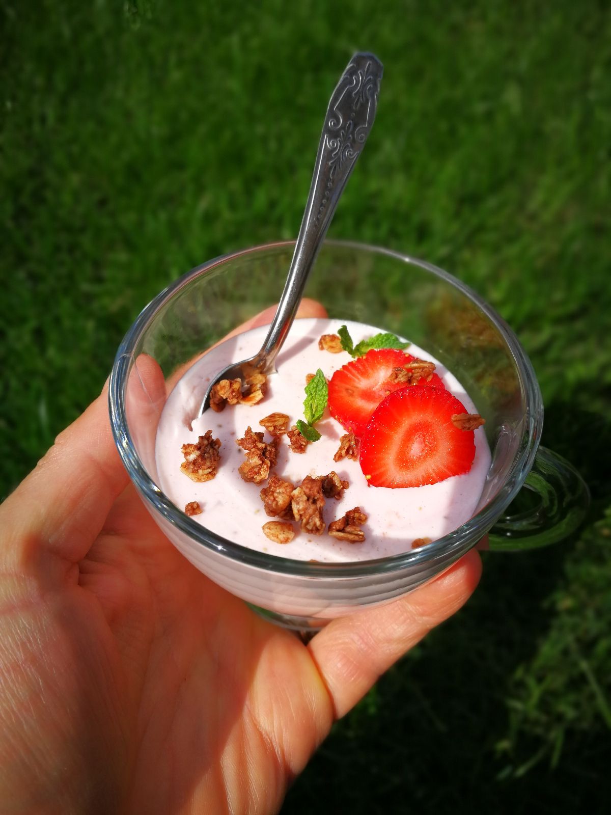 Fotografie din rețeta Panna cotta de căpșuni