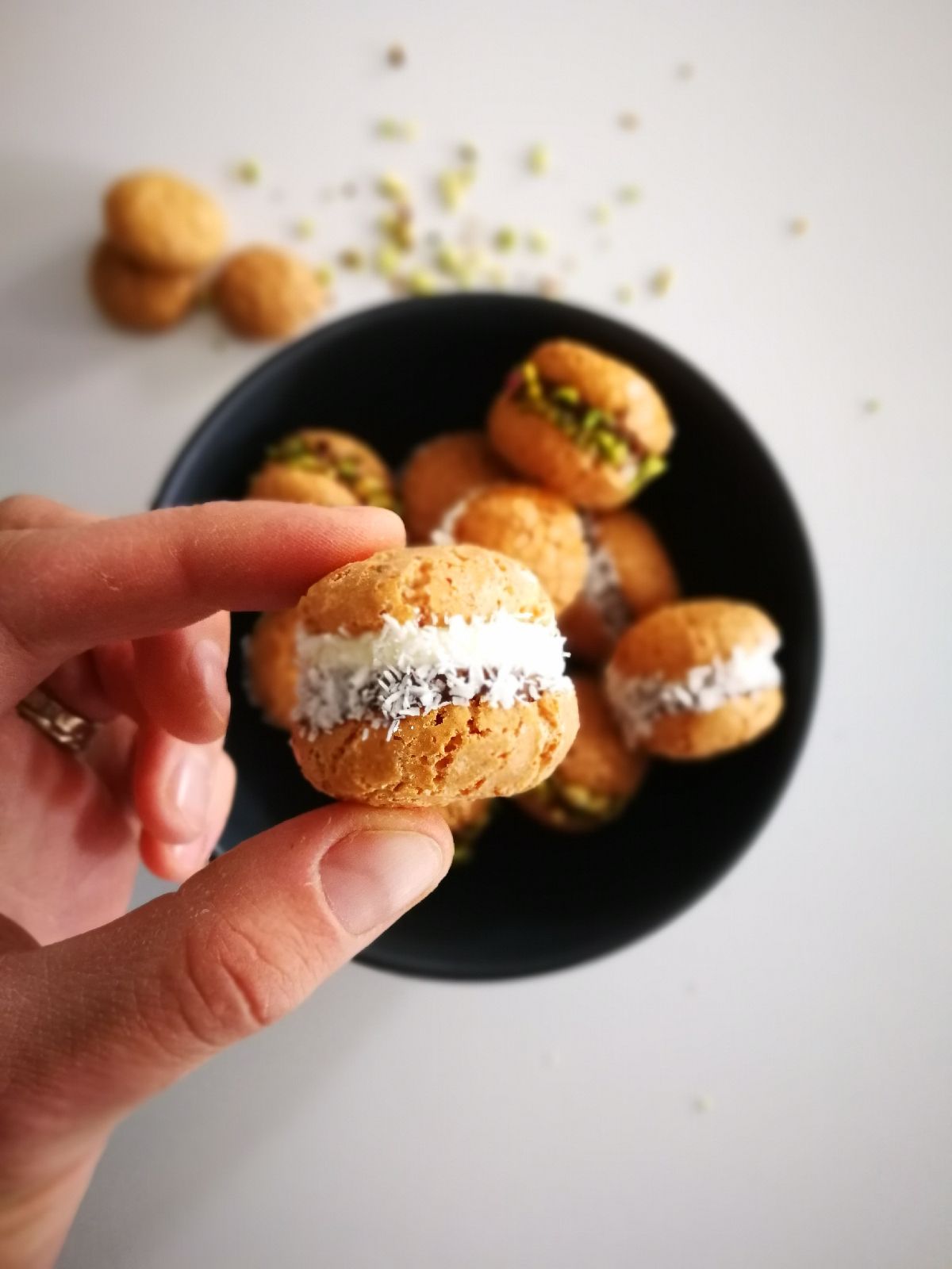 Photo from the recipe Amaretti Sandwich Cookies