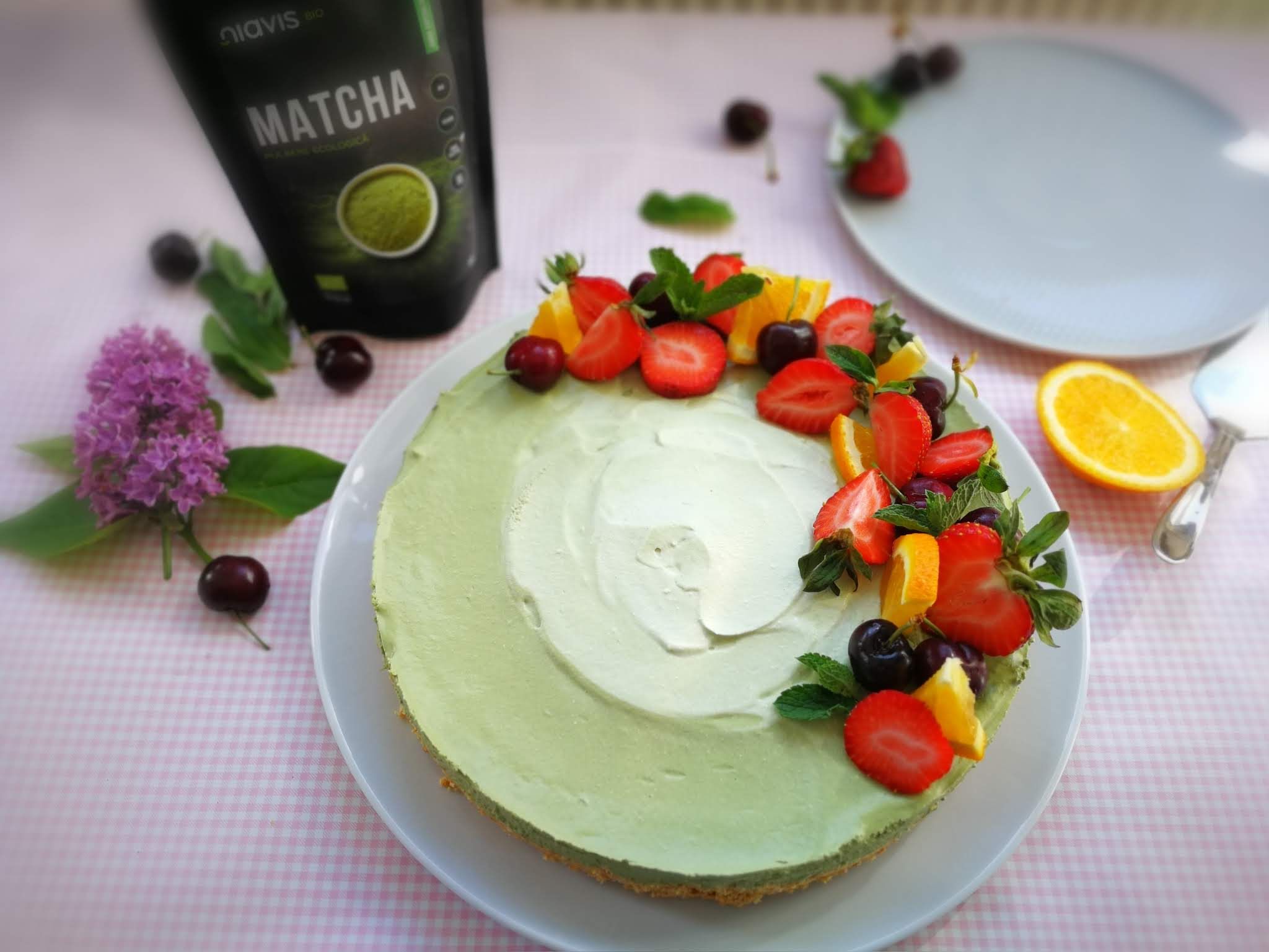Fotografie din rețeta Cheesecake cu Matcha