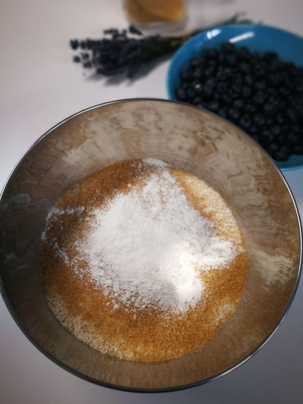 Photo from the recipe Blueberry, Vanilla, and Lavender Crumble