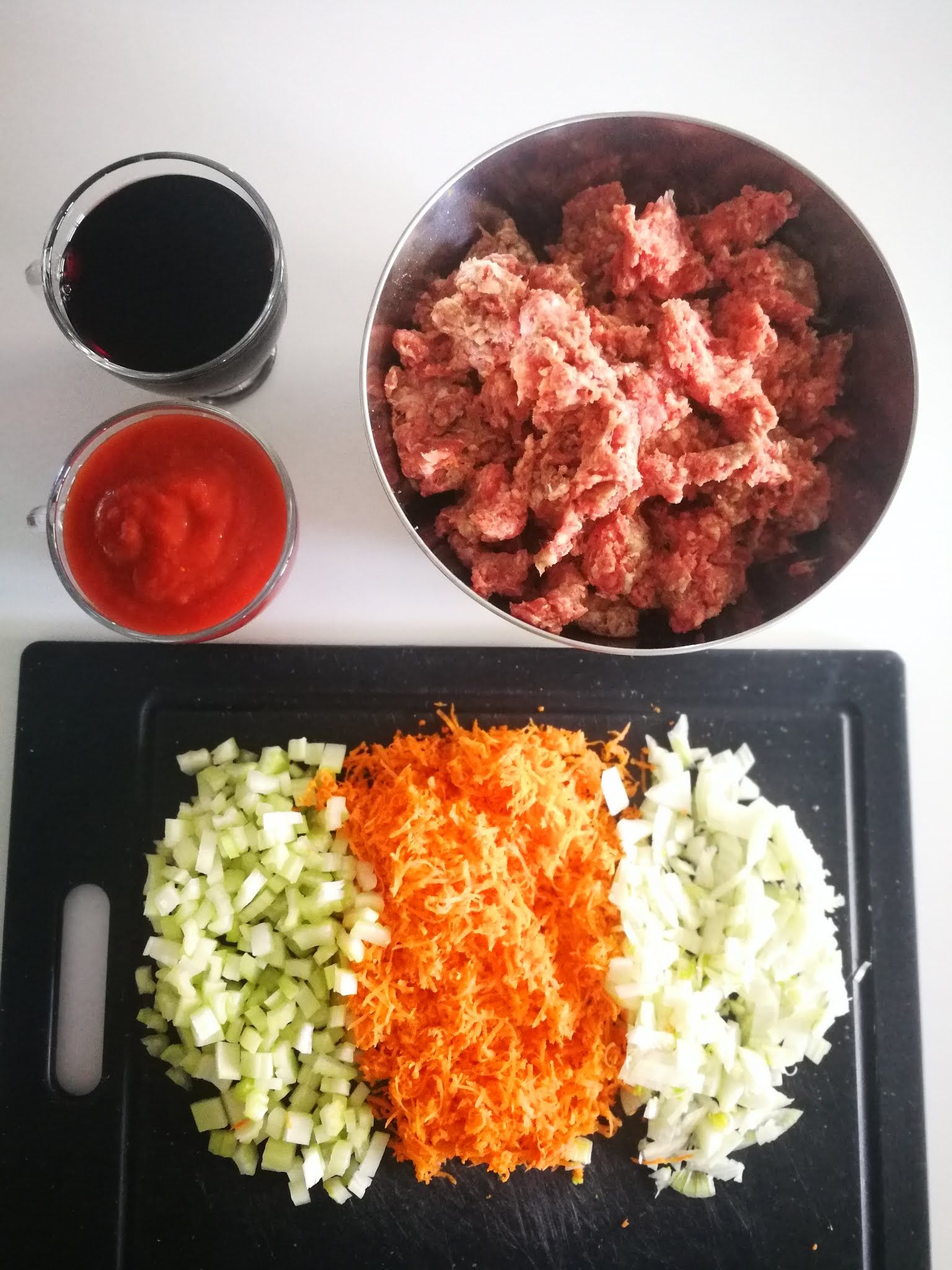 Fotografie din rețeta Paste Bolognese