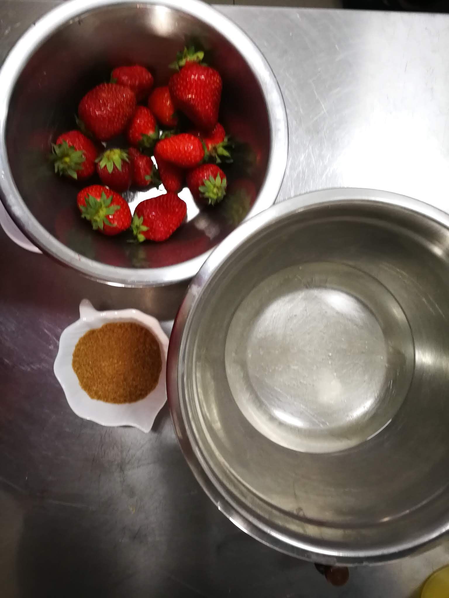 Fotografie din rețeta Panna cotta cu căpșuni