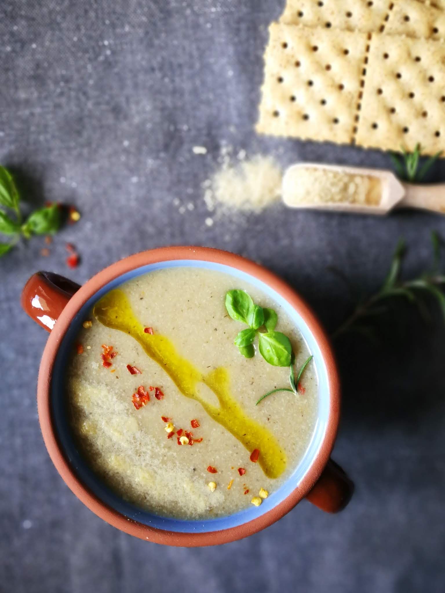 Fotografie din rețeta Supa crema de hribi cu drojdie inactiva