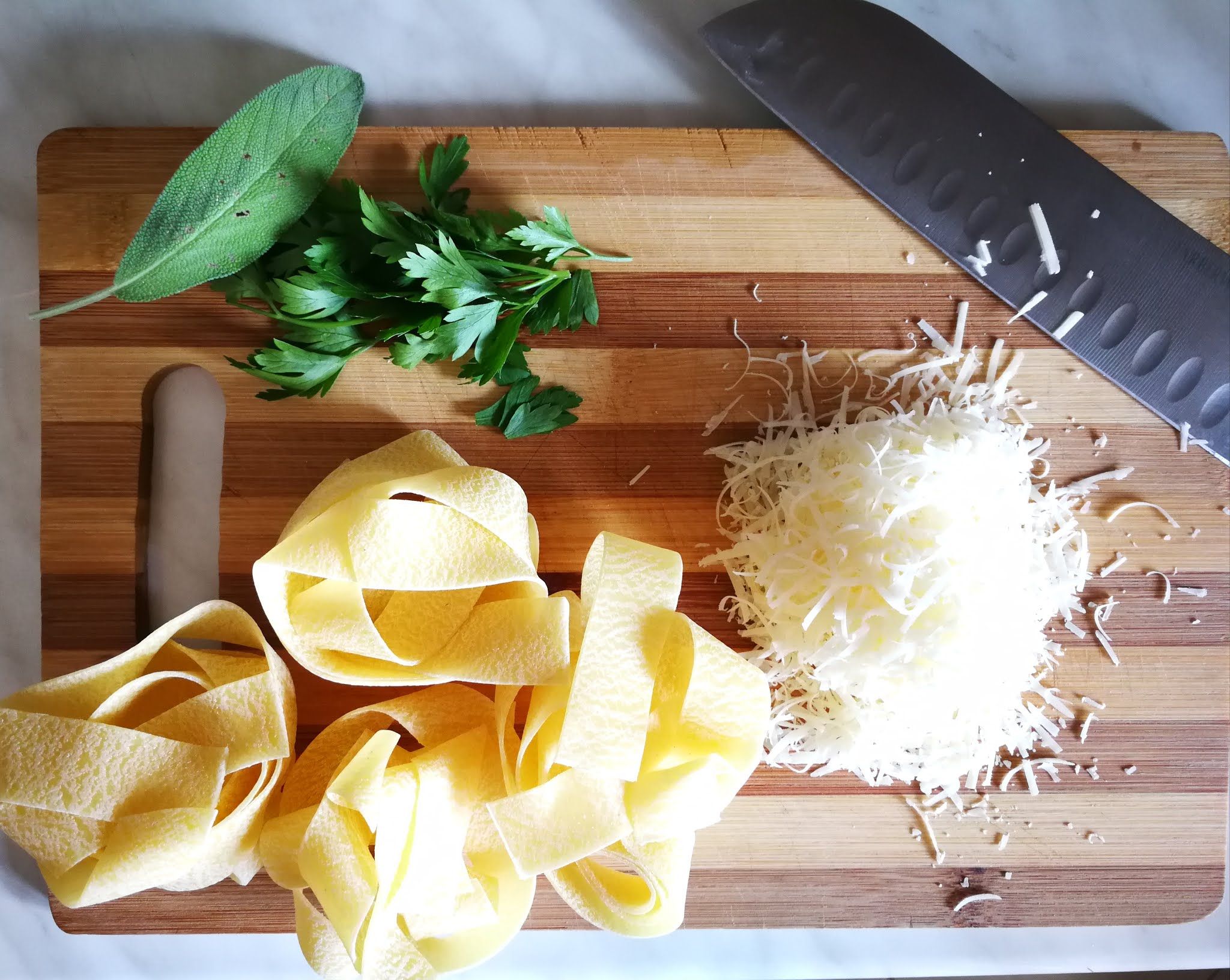 Fotografie din rețeta Paste Pappardelle cu hribi