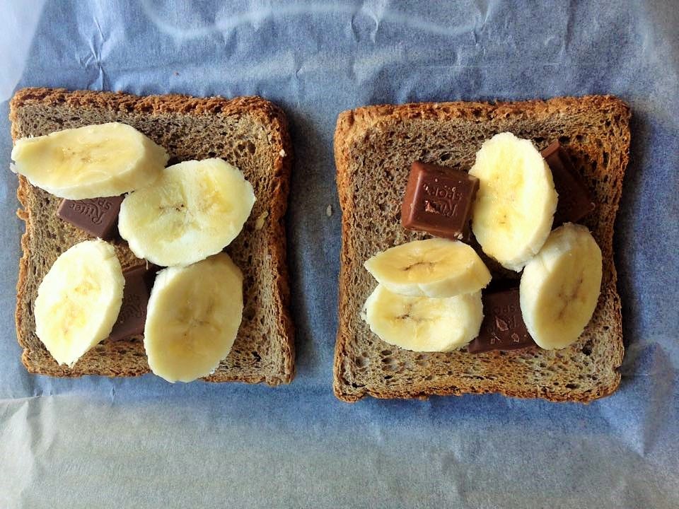 Fotografie din rețeta Mic dejun cu Nutella si banane