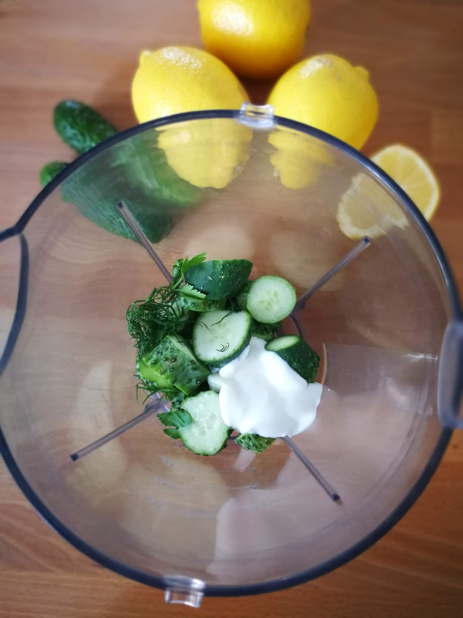 Fotografie din rețeta Supa crema de castraveți