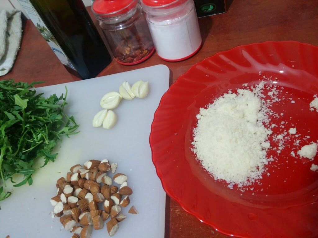 Fotografie din rețeta Farfalle cu pesto de rucola