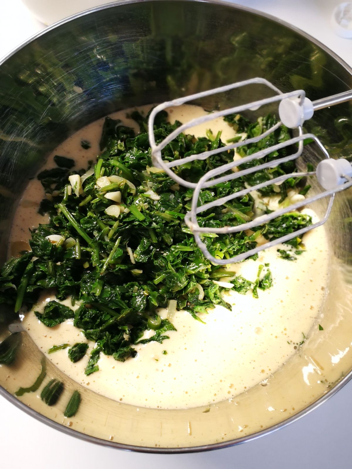 Photo from the recipe Radish Green Tart