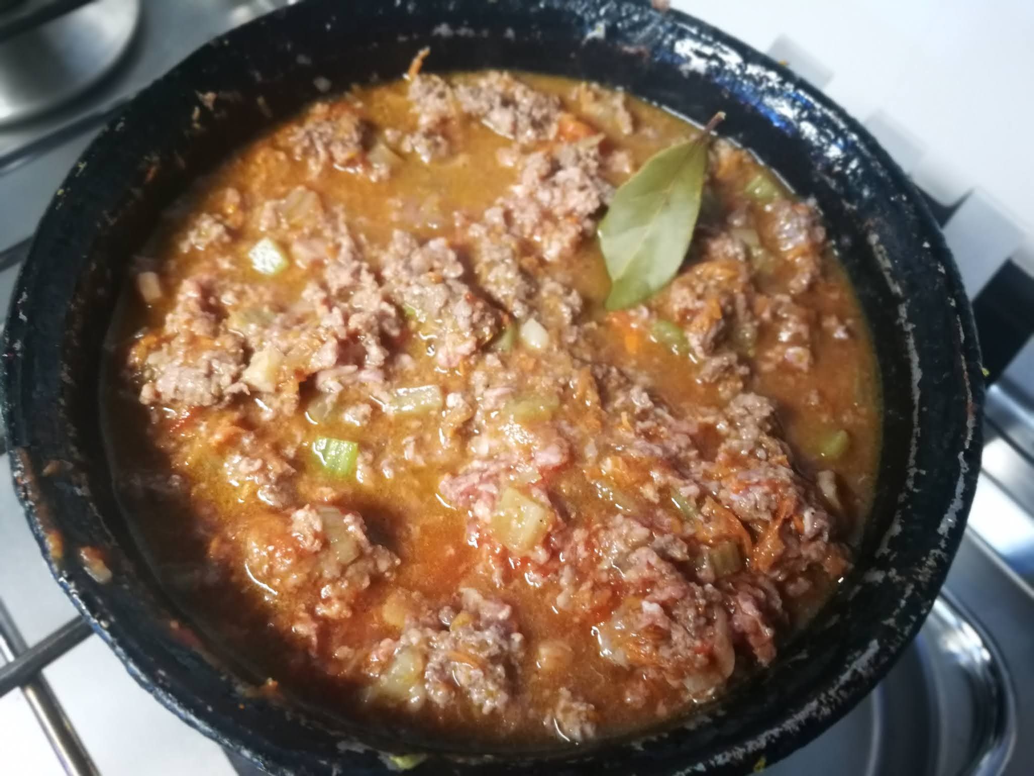 Fotografie din rețeta Paste Bolognese