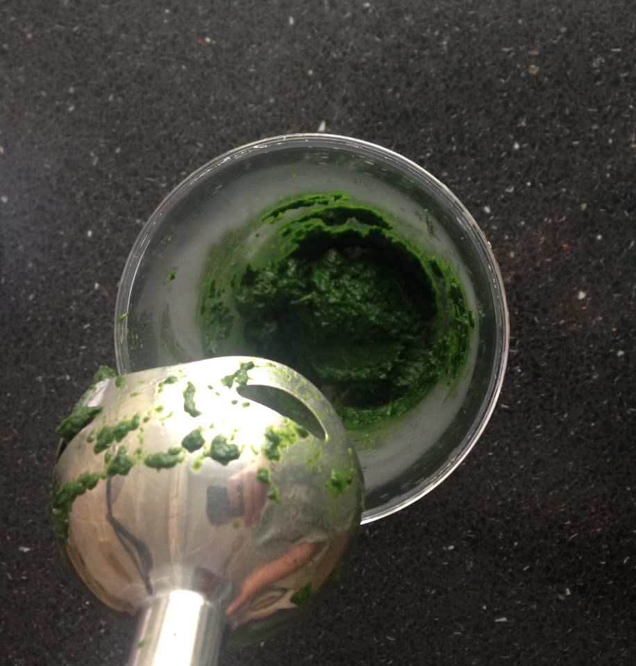 Fotografie din rețeta Paste din spanac si crema de brânza cu menta