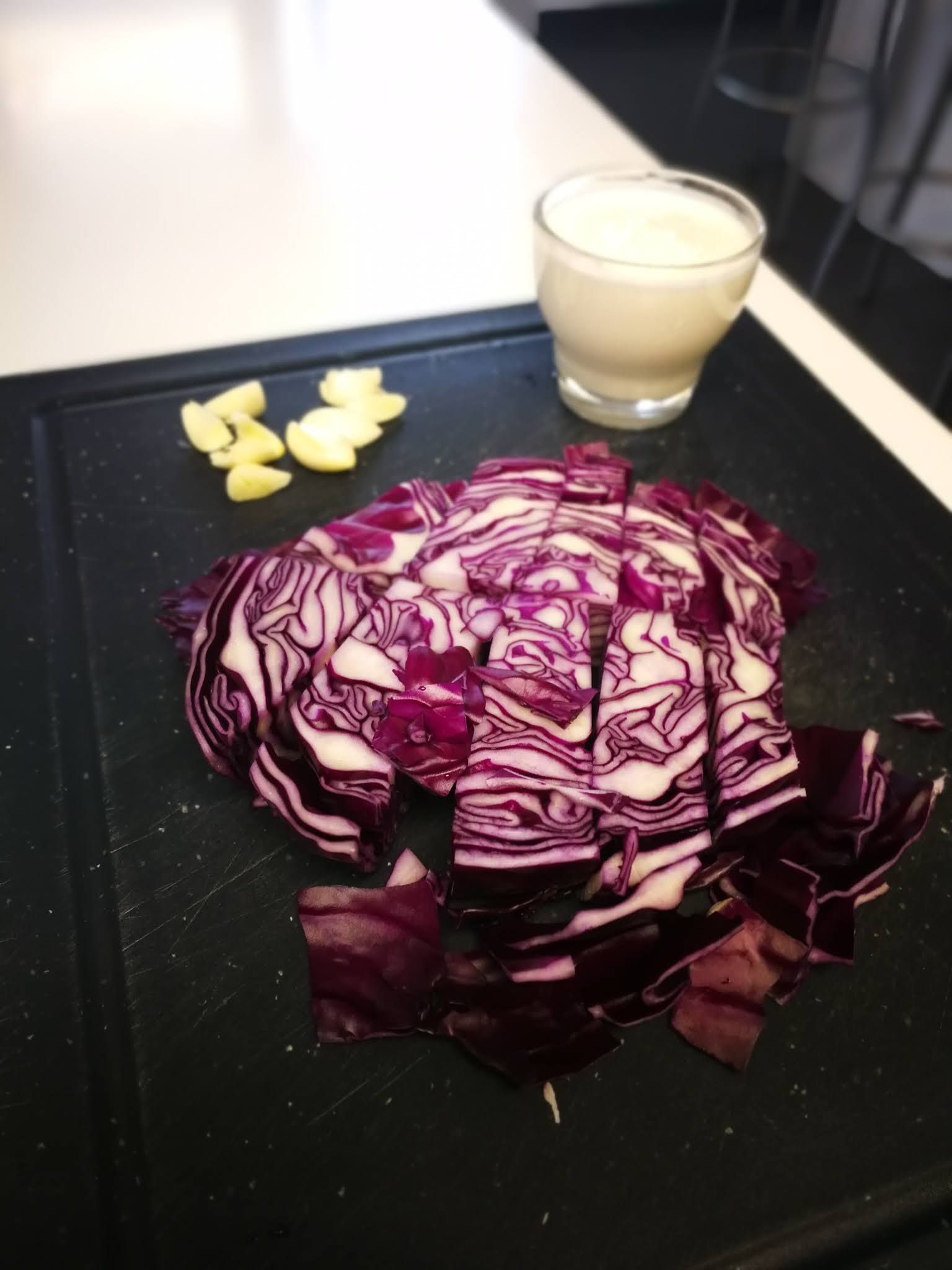 Fotografie din rețeta Paste cu varza roșie