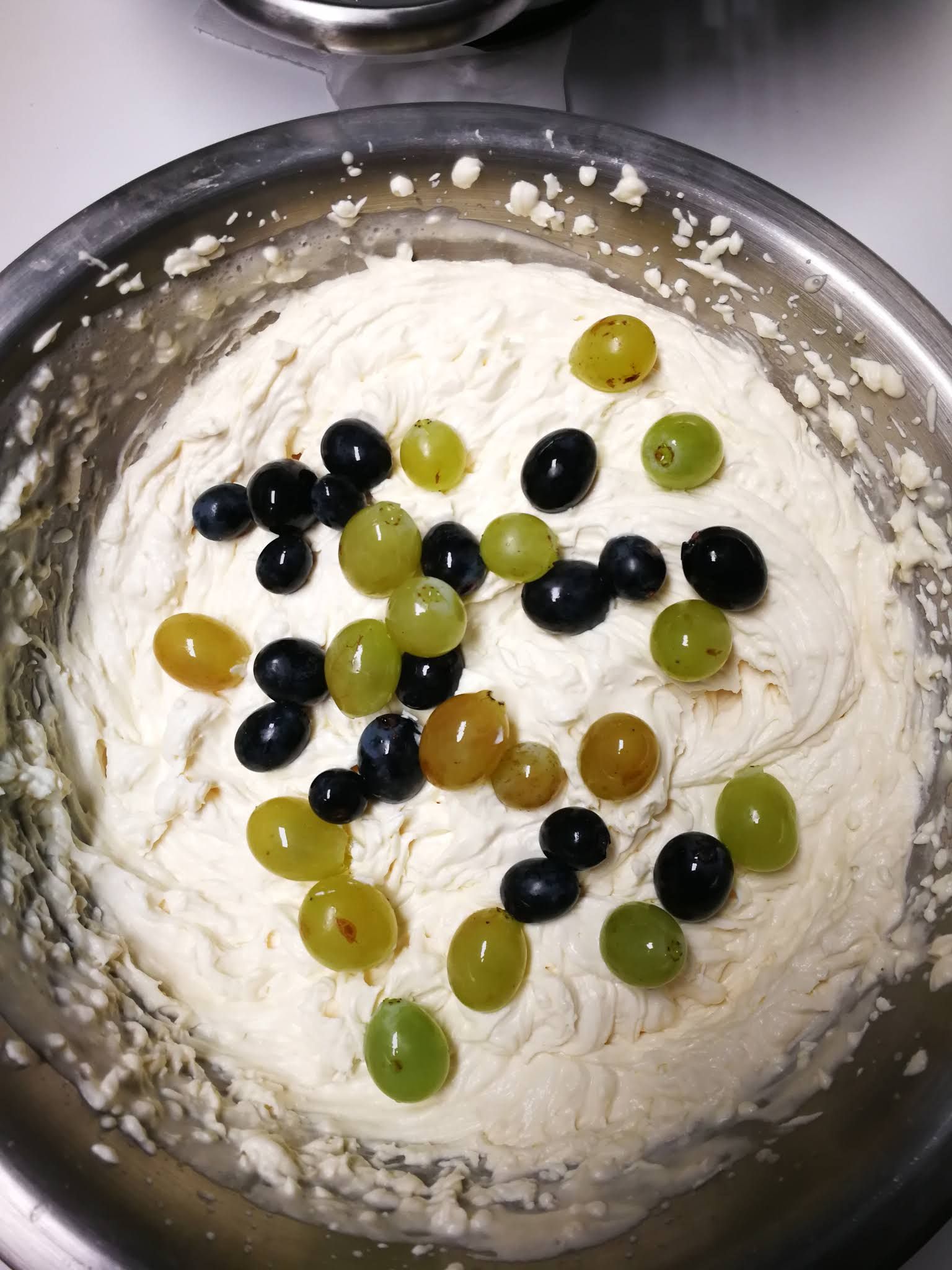 Fotografie din rețeta Cheesecake cu struguri