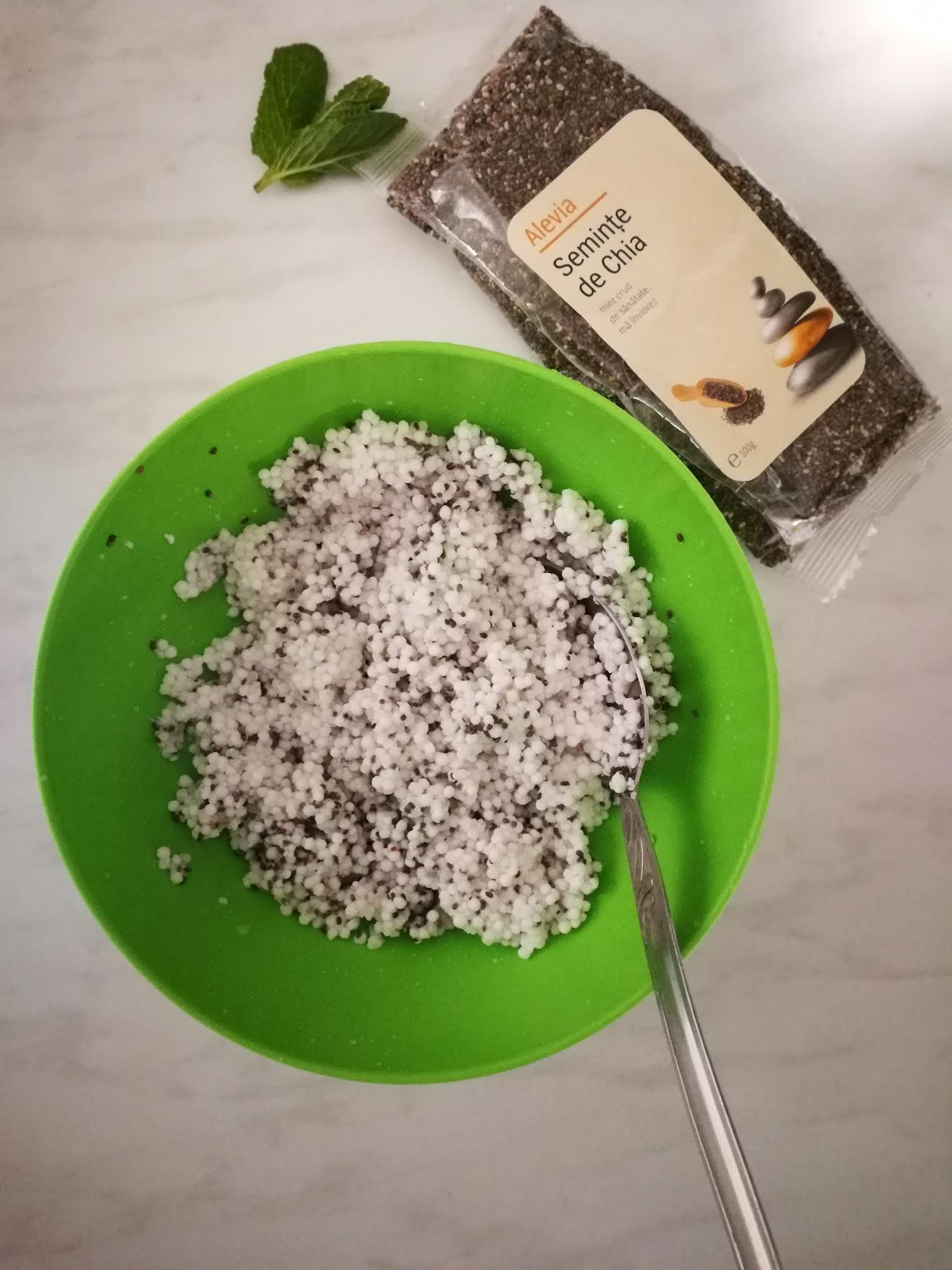 Fotografie din rețeta Pancakes din tapioca cu fructe deshidratate