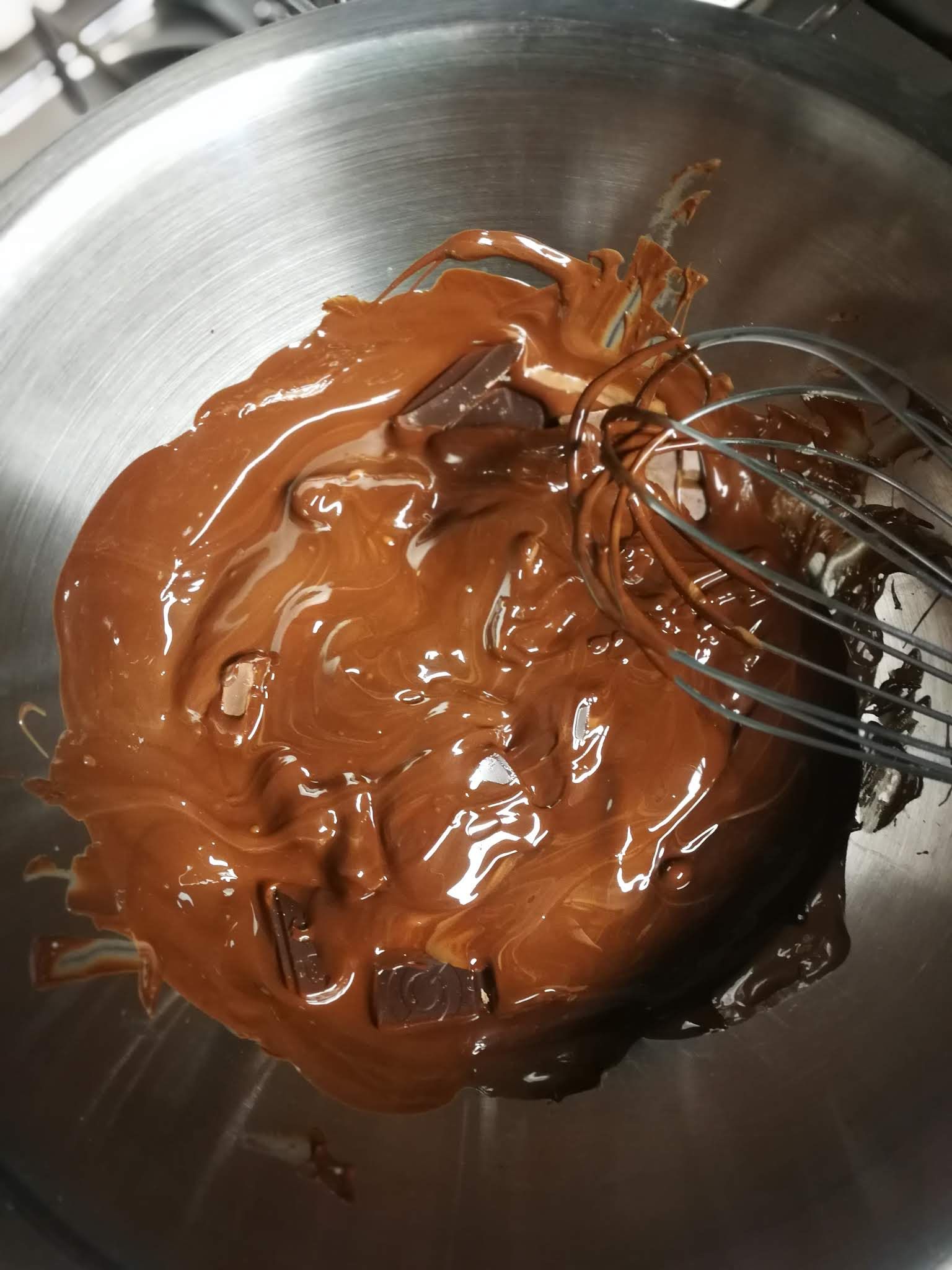 Photo from the recipe Coconut Sponge Cake with Dark Chocolate Glaze