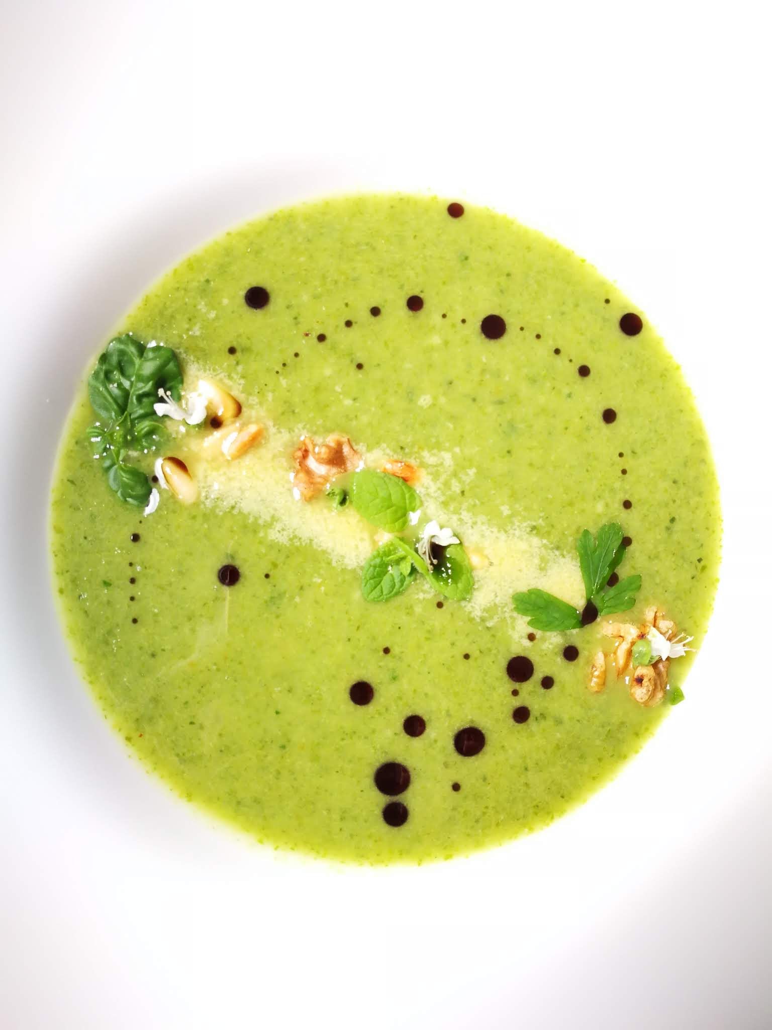 Fotografie din rețeta Supa crema de salată verde