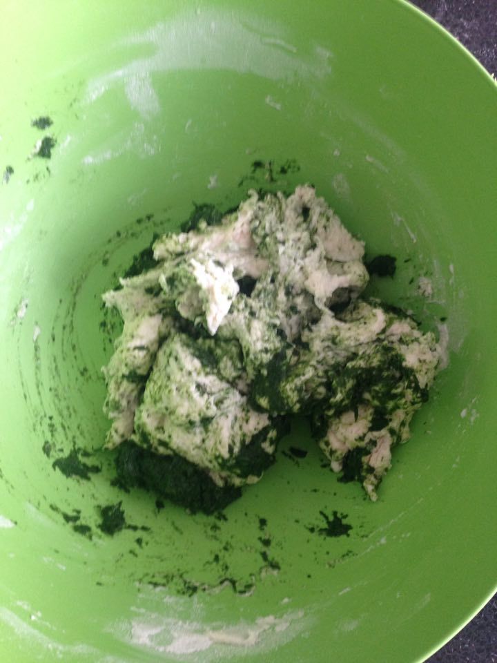 Fotografie din rețeta Paste din spanac si crema de brânza cu menta