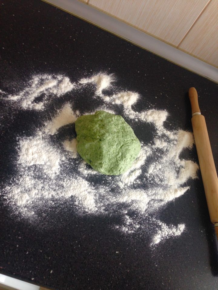 Fotografie din rețeta Paste din spanac si crema de brânza cu menta