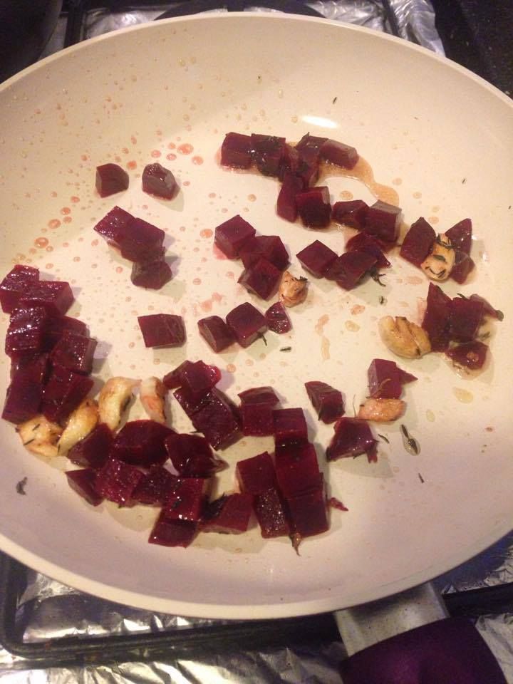 Fotografie din rețeta Gnocchi cu sfecla si smântâna