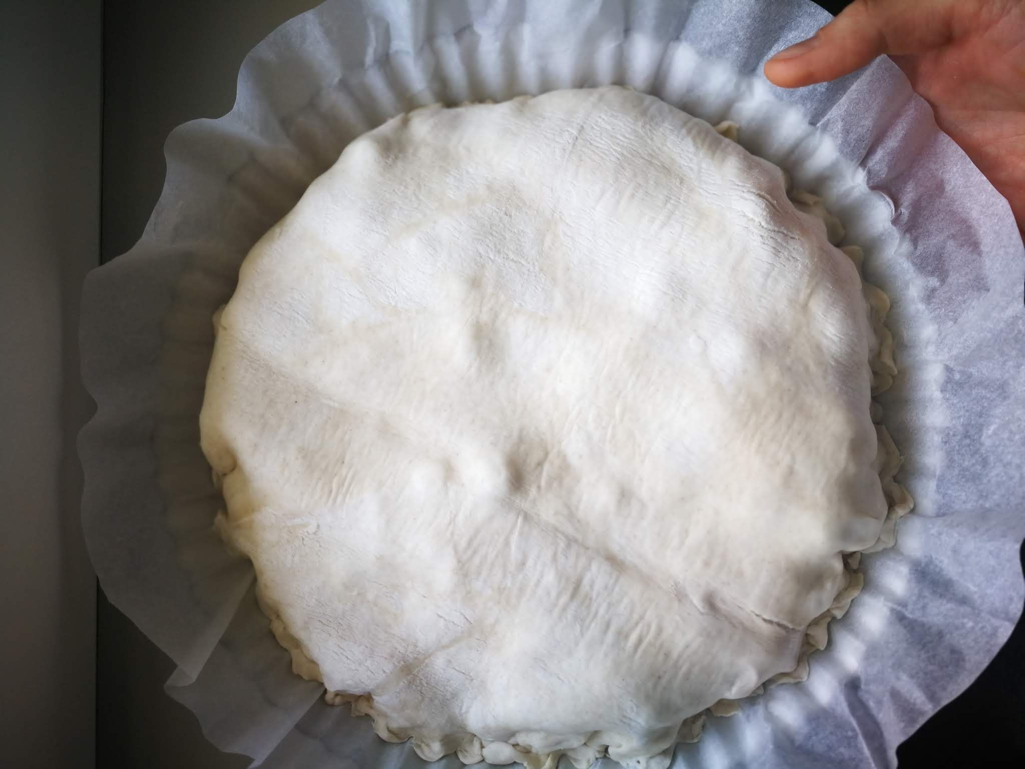 Fotografie din rețeta Tarta Tatin cu rubarba