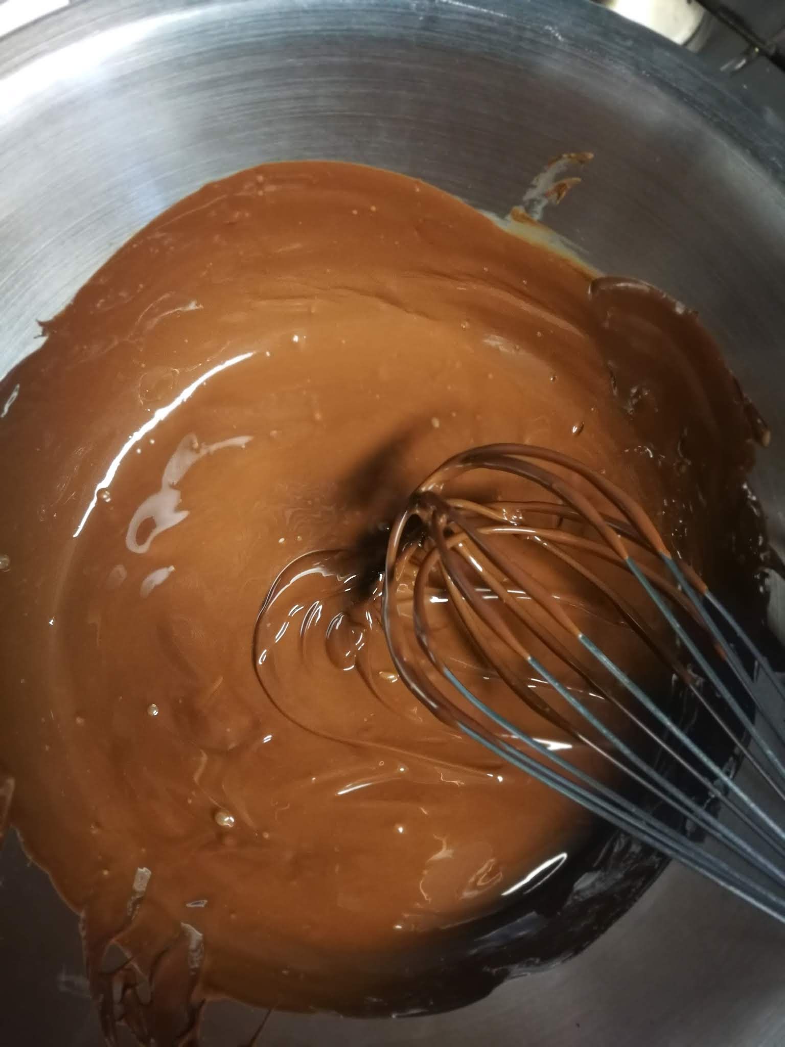 Photo from the recipe Coconut Sponge Cake with Dark Chocolate Glaze