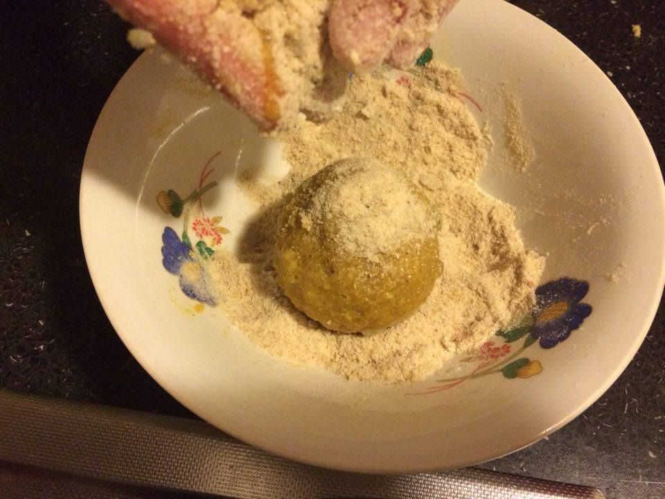 Fotografie din rețeta Arancini di riso (denumirea originala) sau Bulgarasi de orez