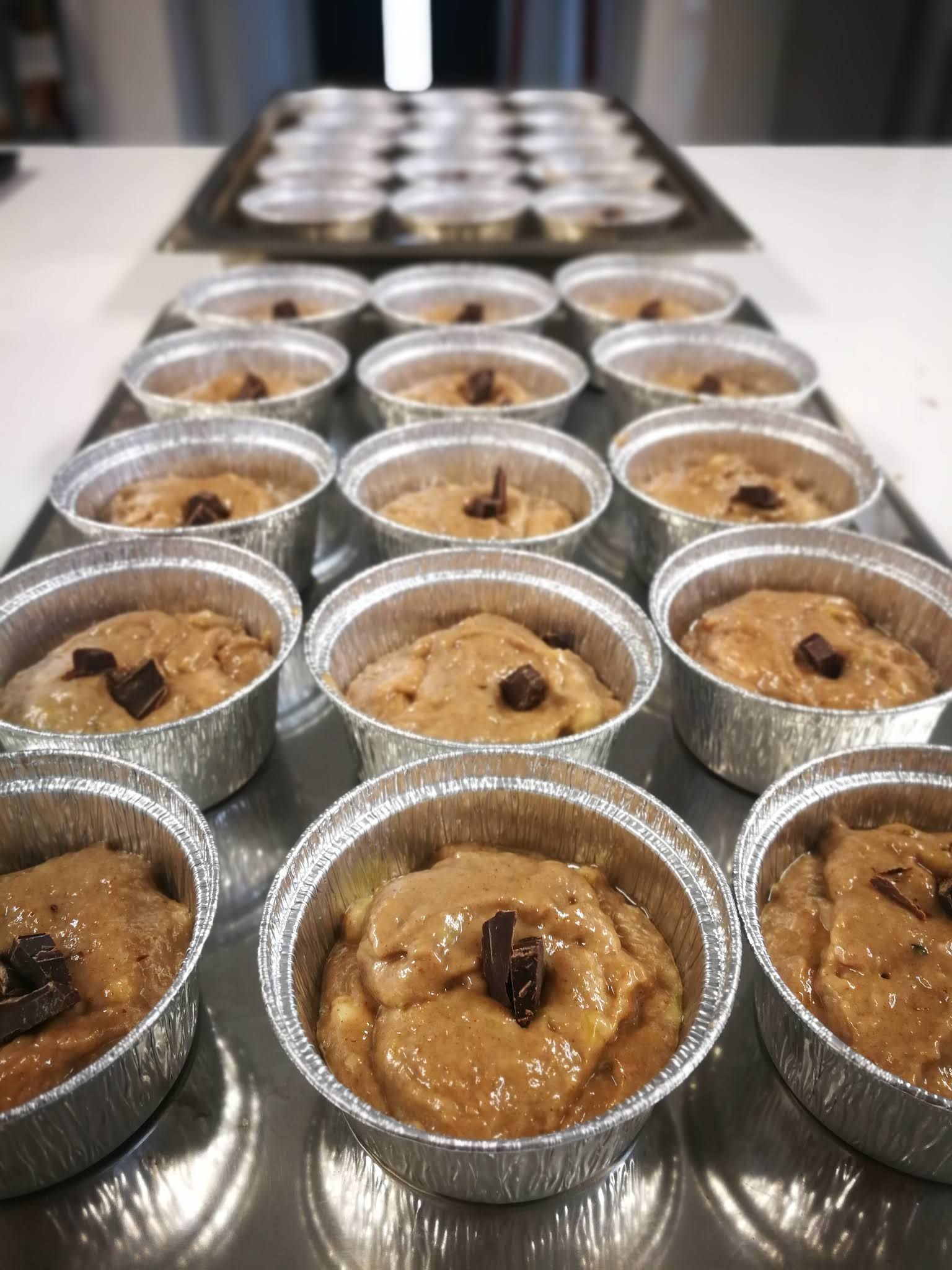 Fotografie din rețeta Muffins vegan cu banane