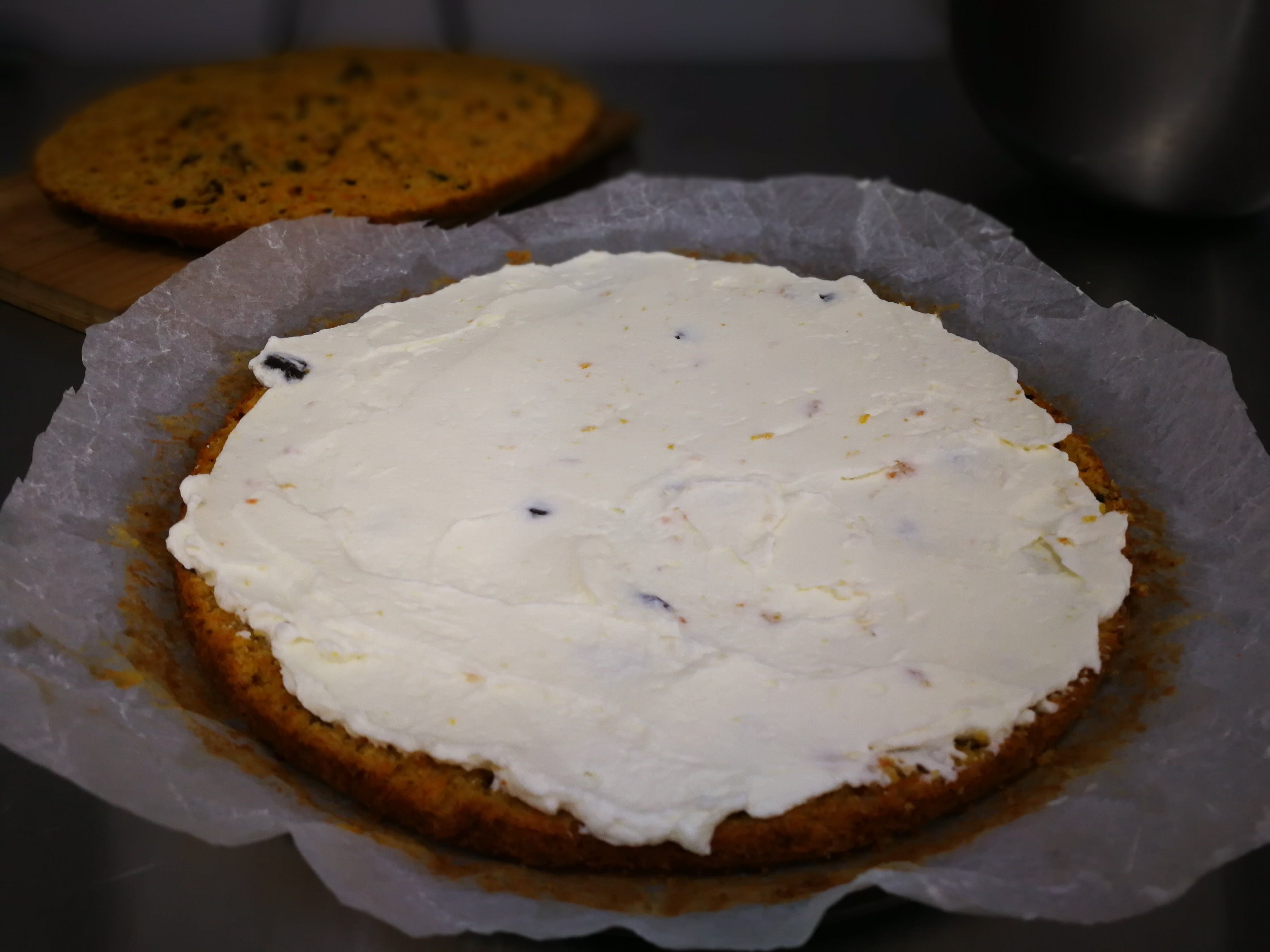 Photo from the recipe Carrot Cake with Walnuts and Raisins