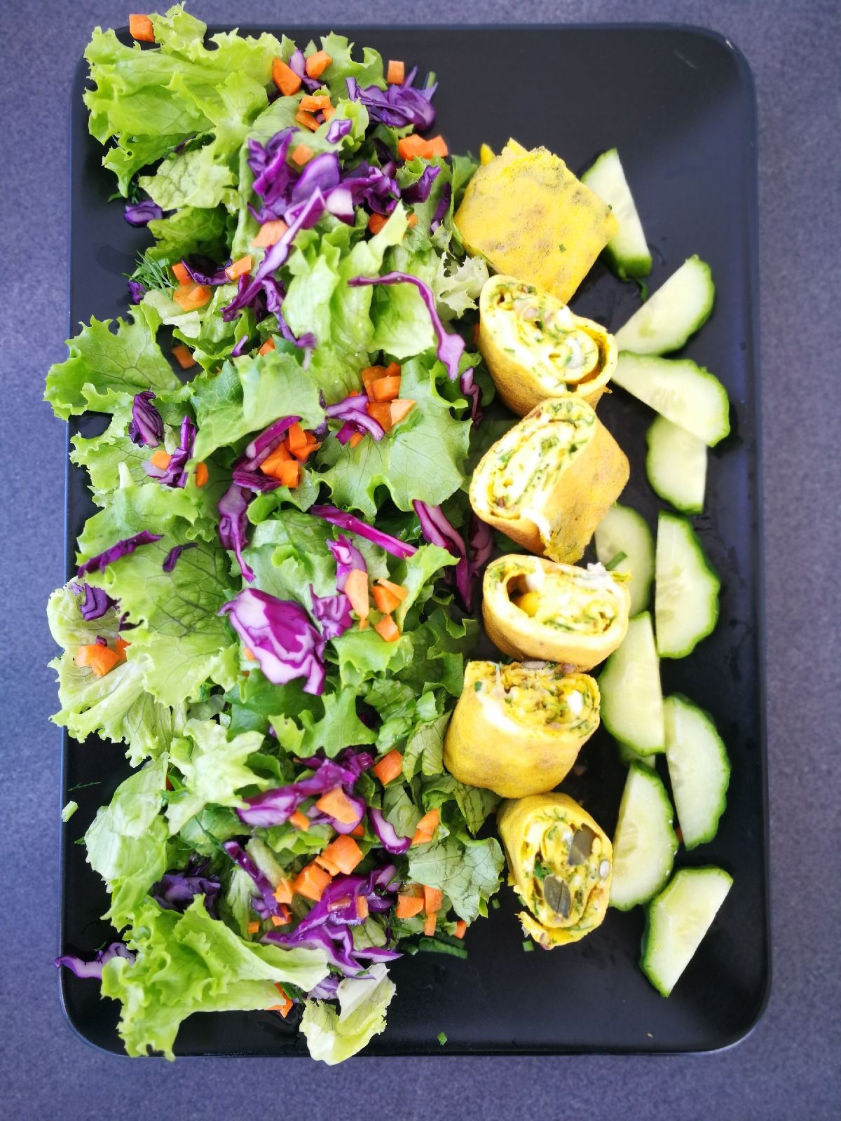 Fotografie din rețeta Salată cu Omletă