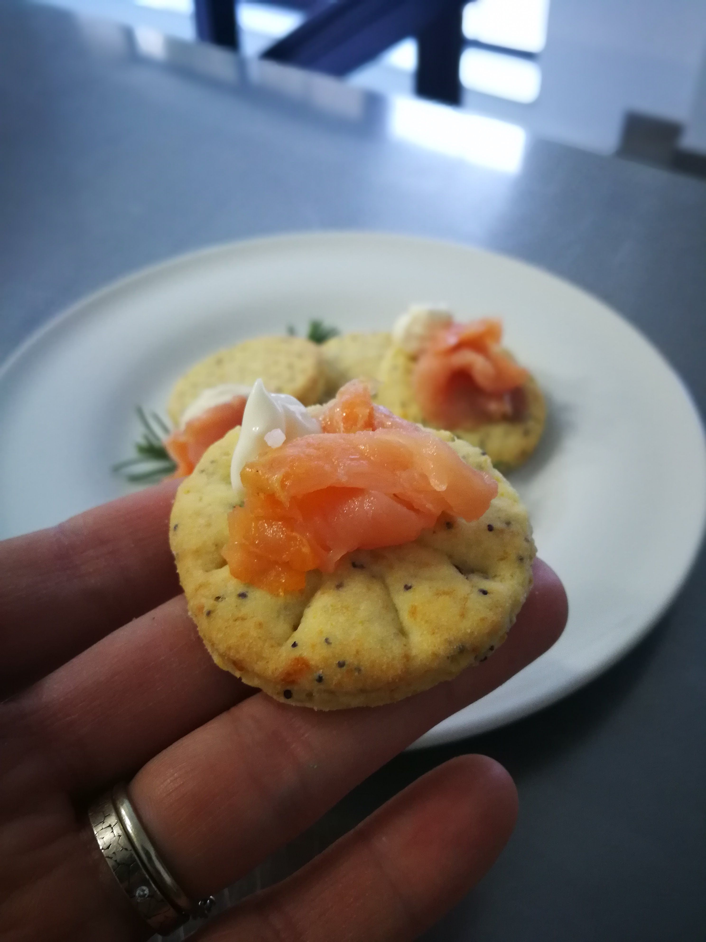 Fotografie din rețeta Biscuiți cu parmezan și mac