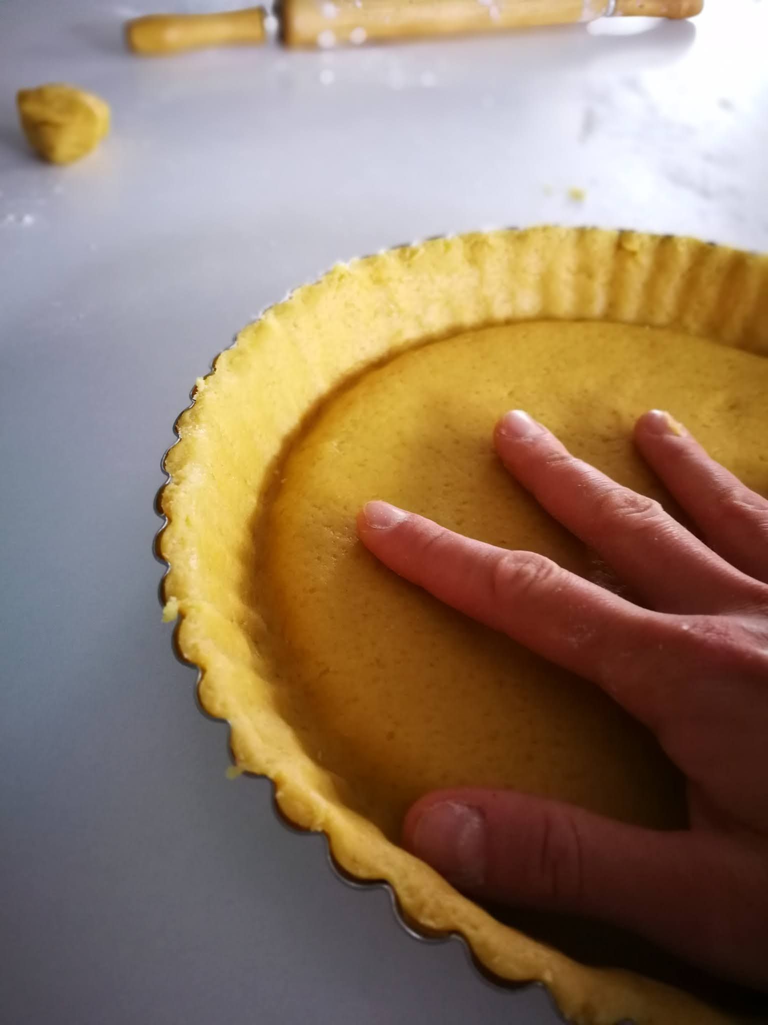 Fotografie din rețeta Tarta cu rubarbă