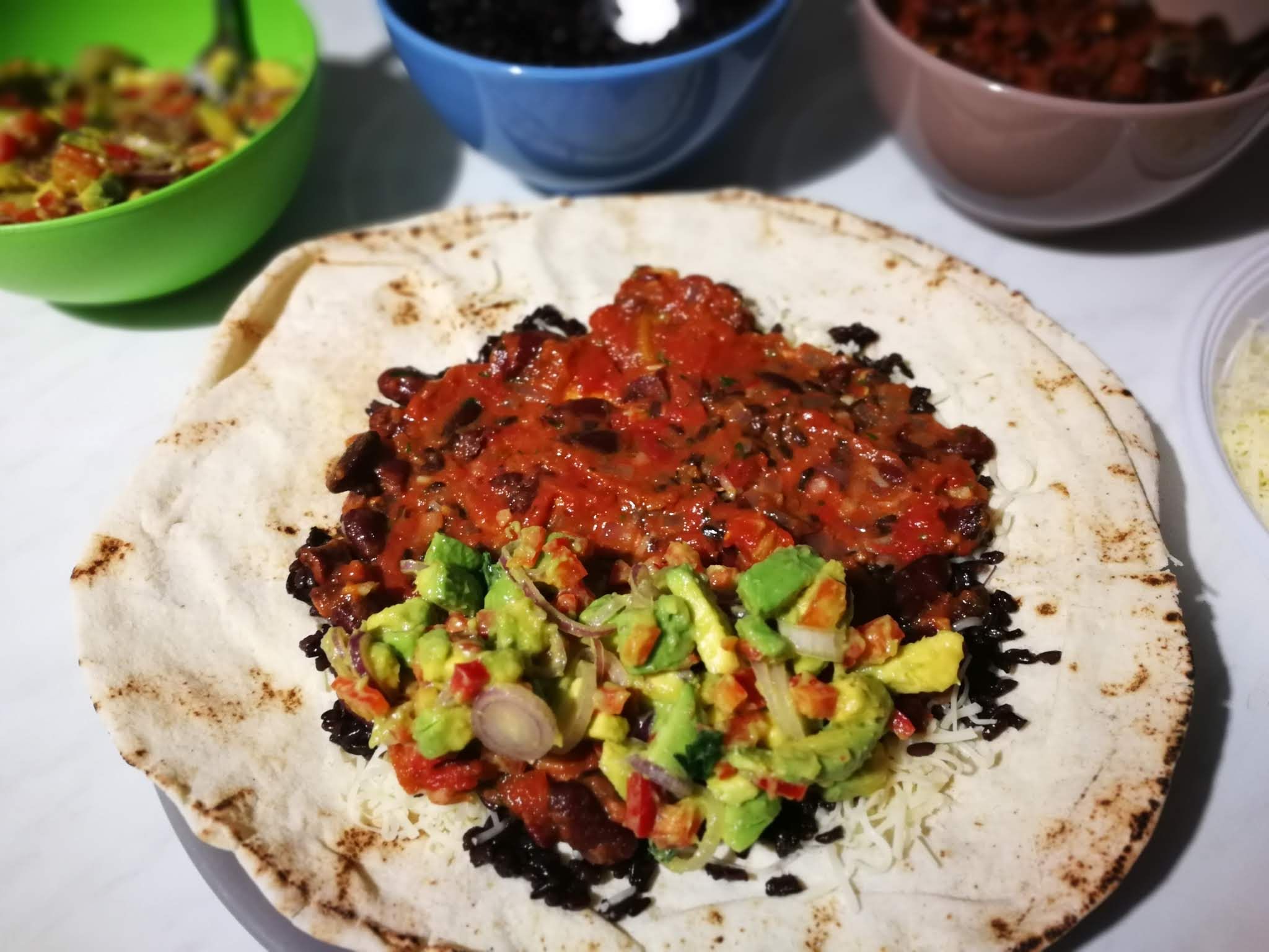 Fotografie din rețeta Mexican burrito  de post