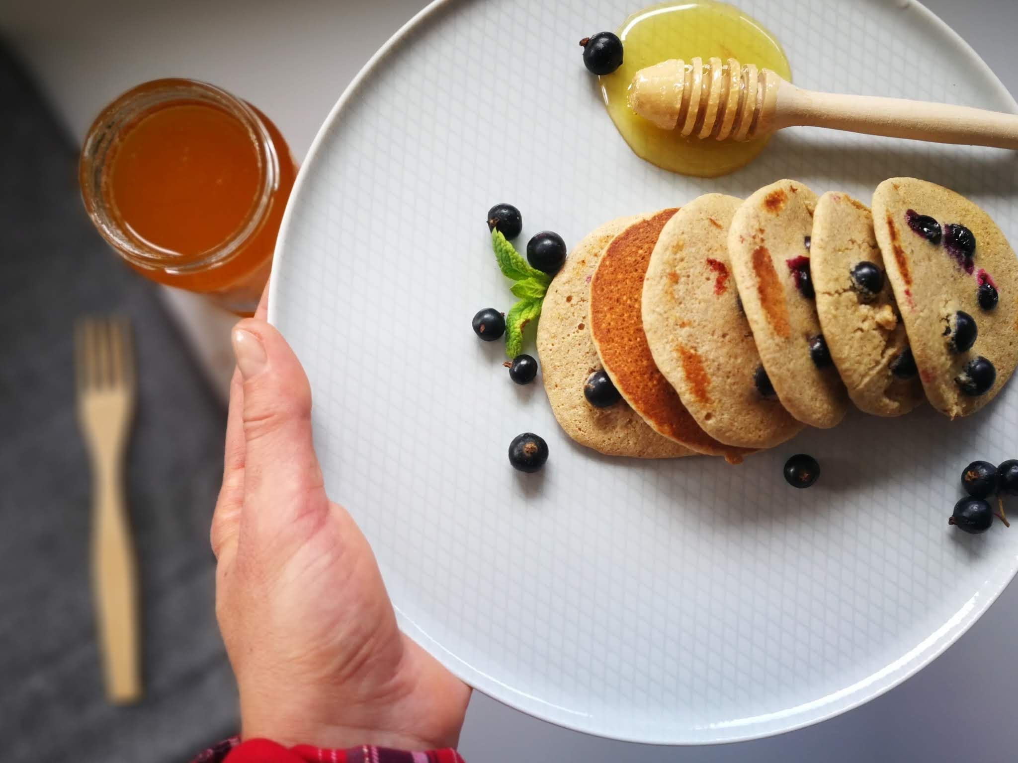 Fotografie din rețeta Pancakes cu faina de hrișcă