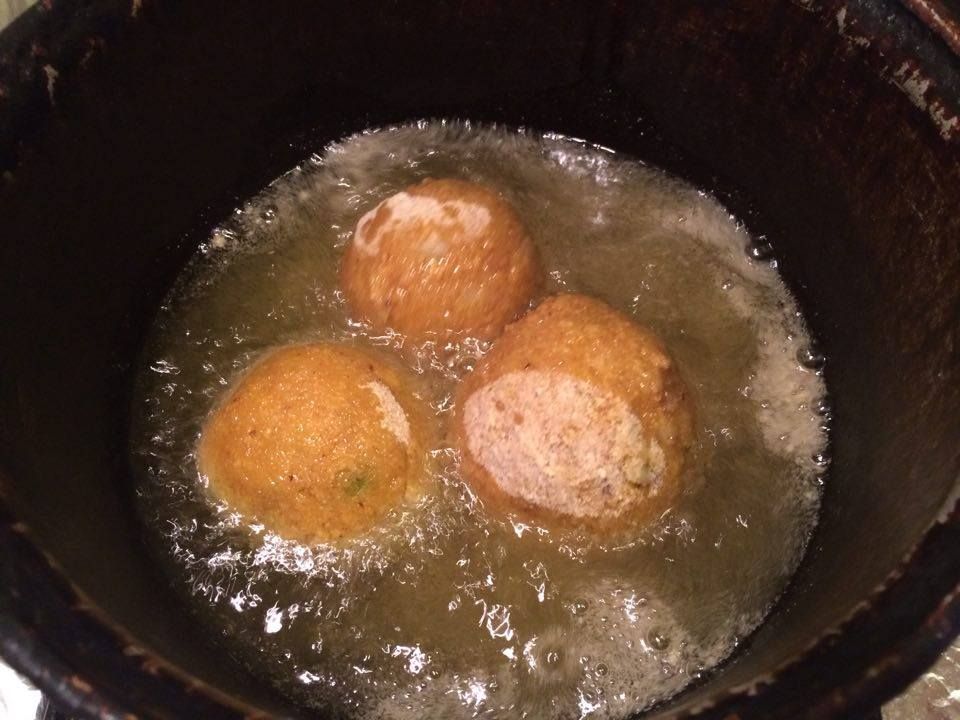 Fotografie din rețeta Arancini di riso (denumirea originala) sau Bulgarasi de orez