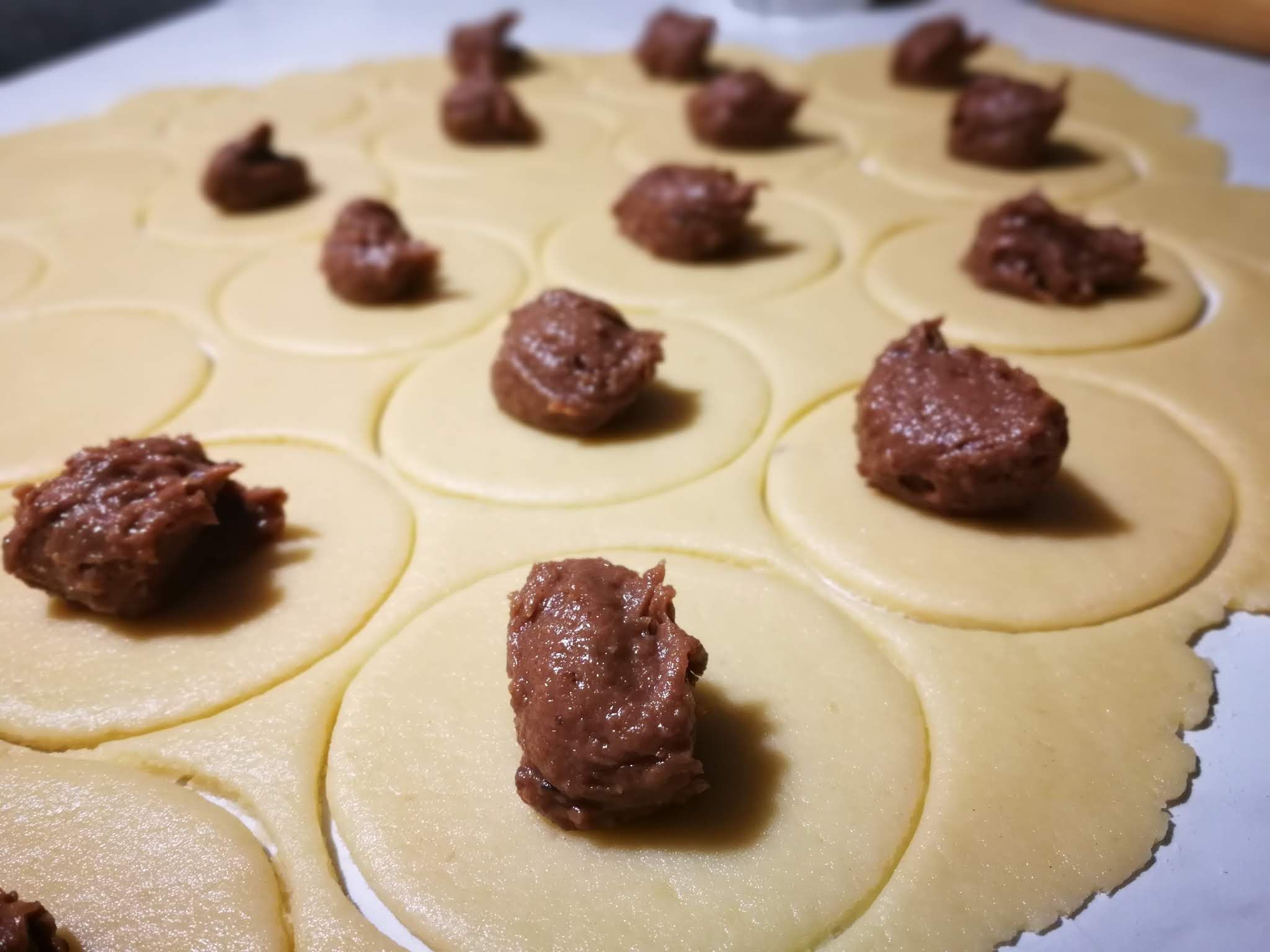 Fotografie din rețeta Biscuiți umpluți cu crema de castane