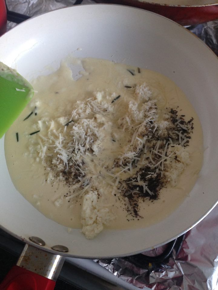 Fotografie din rețeta Paste din spanac si crema de brânza cu menta